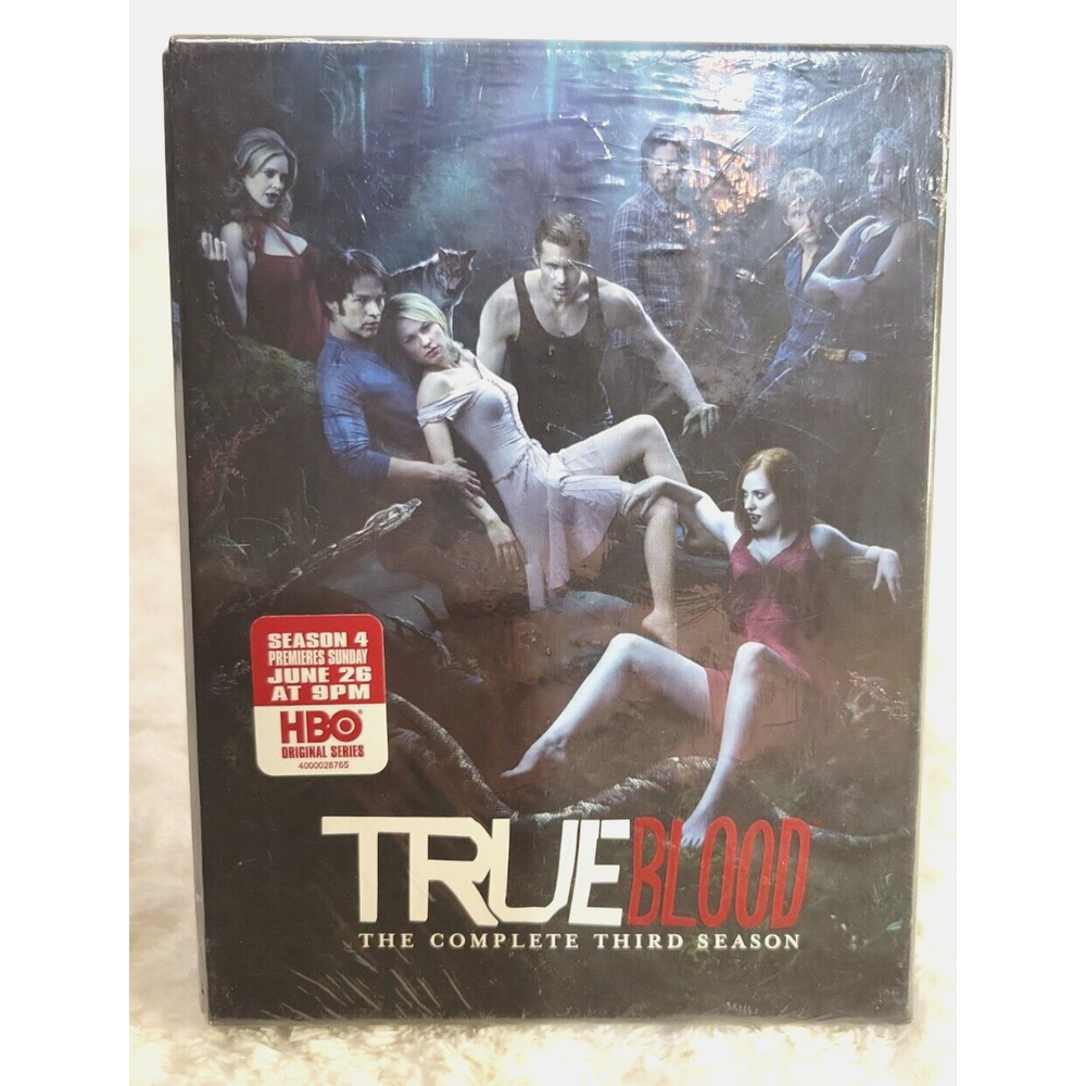 True Blood - The Complete Third Season 3 - New & Sealed (5 Disc, DVD Box Set)